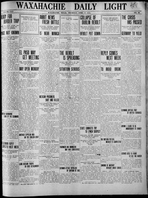 Waxahachie Daily Light (Waxahachie, Tex.), Vol. 24, No. 29, Ed. 1 Thursday, April 27, 1916