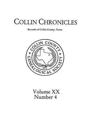 Primary view of object titled 'Collin Chronicles, Volume 20, Number 4, 1999/2000'.