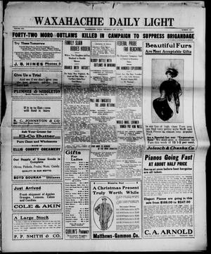 Waxahachie Daily Light (Waxahachie, Tex.), Vol. 19, No. 217, Ed. 1 Thursday, December 14, 1911