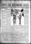 Thumbnail image of item number 1 in: 'El Regidor (San Antonio, Tex.), Vol. 22, No. 1031, Ed. 1 Thursday, October 21, 1909'.