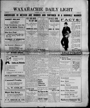 Waxahachie Daily Light (Waxahachie, Tex.), Vol. 20, No. 16, Ed. 1 Tuesday, April 23, 1912