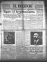 Newspaper: El Regidor (San Antonio, Tex.), Vol. 22, No. 1086, Ed. 1 Thursday, No…