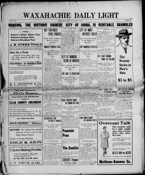 Waxahachie Daily Light (Waxahachie, Tex.), Vol. 19, No. 188, Ed. 1 Friday, November 10, 1911