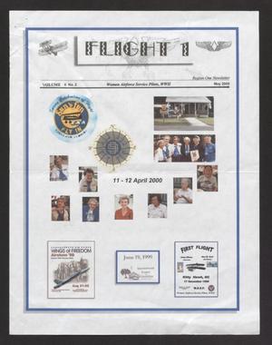Primary view of object titled 'Flight 1, Region One Newsletter, Volume 2 Number 2, May, 2000'.