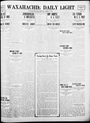 Waxahachie Daily Light (Waxahachie, Tex.), Vol. 23, No. 15, Ed. 1 Monday, April 12, 1915