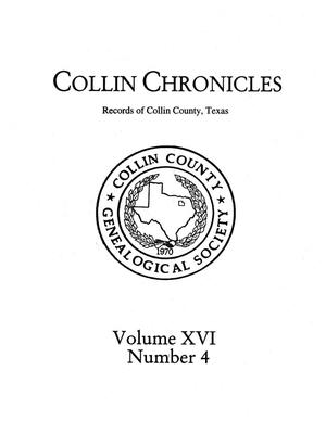 Primary view of object titled 'Collin Chronicles, Volume 16, Number 4, Summer 1995/6'.