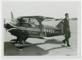 Photograph: [Man with Small Plane]