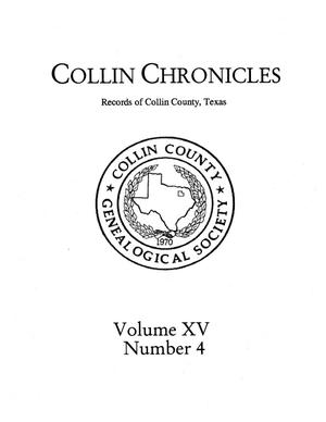 Primary view of object titled 'Collin Chronicles, Volume 15, Number 4, Summer 1994/5'.