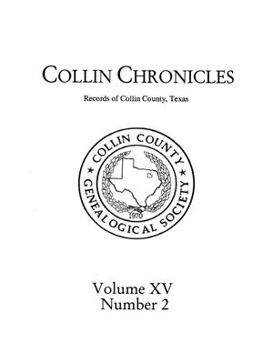 Primary view of object titled 'Collin Chronicles, Volume 15, Number 2, Winter 1994/5'.
