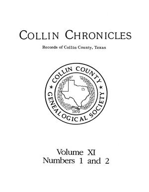 Primary view of object titled 'Collin Chronicles, Volume 11, Numbers 1 and 2, Fall 1990 and Winter 1991'.