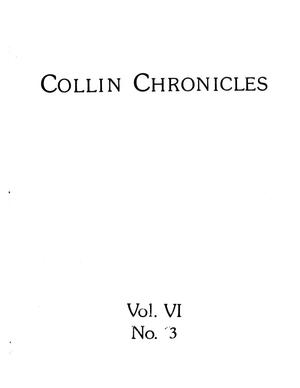 Primary view of object titled 'Collin Chronicles, Volume 6, Number 3, March 1985'.