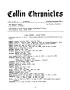 Journal/Magazine/Newsletter: Collin Chronicles, Volume 1, Number 5, November-December 1981
