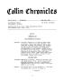 Thumbnail image of item number 1 in: 'Collin Chronicles, Volume 1, Number 3, May-June, 1981'.