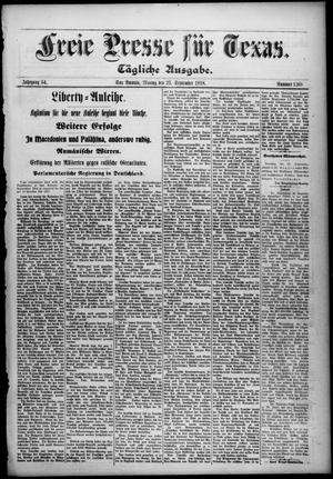 Freie Presse für Texas. (San Antonio, Tex.), Vol. 54, No. 1268, Ed. 1 Monday, September 23, 1918