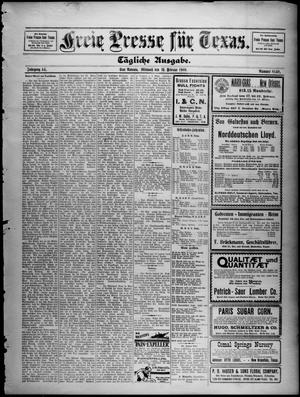 Freie Presse für Texas. (San Antonio, Tex.), Vol. 44, No. 8148, Ed. 1 Wednesday, February 10, 1909