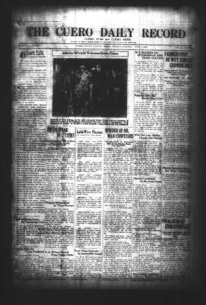 The Cuero Daily Record (Cuero, Tex.), Vol. 64, No. 129, Ed. 1 Tuesday, June 1, 1926