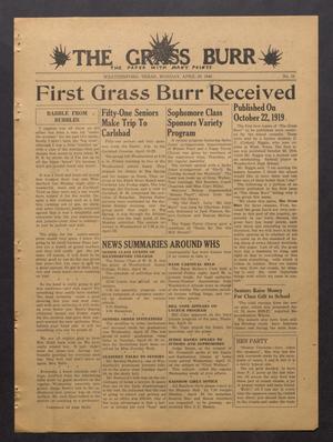 The Grass Burr (Weatherford, Tex.), No. 15, Ed. 1 Monday, April 29, 1946