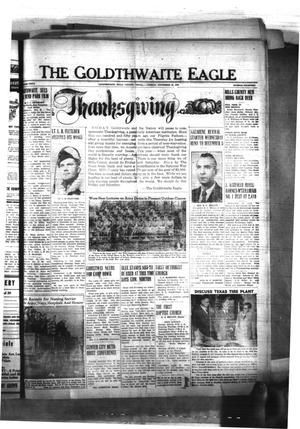 Primary view of object titled 'The Goldthwaite Eagle (Goldthwaite, Tex.), Vol. 50, No. 14, Ed. 1 Friday, November 26, 1943'.