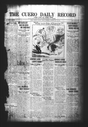 The Cuero Daily Record (Cuero, Tex.), Vol. 64, No. 113, Ed. 1 Thursday, May 13, 1926