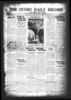 The Cuero Daily Record (Cuero, Tex.), Vol. 64, No. 31, Ed. 1 Sunday, February 7, 1926