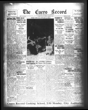 The Cuero Record (Cuero, Tex.), Vol. 48, No. 49, Ed. 1 Sunday, March 1, 1942