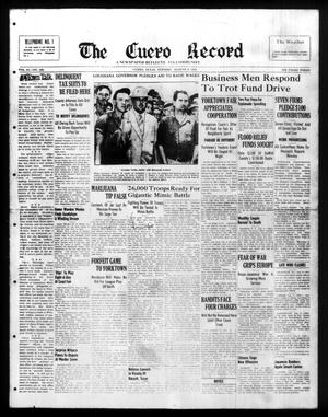 The Cuero Record (Cuero, Tex.), Vol. 44, No. 188, Ed. 1 Tuesday, August 9, 1938