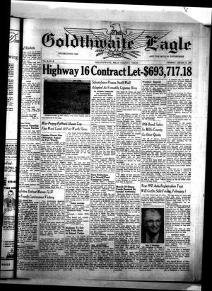 Primary view of object titled 'The Goldthwaite Eagle (Goldthwaite, Tex.), Vol. 64, No. 29, Ed. 1 Thursday, January 31, 1957'.