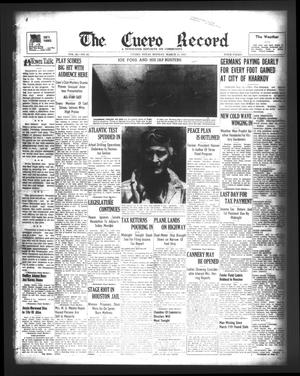 The Cuero Record (Cuero, Tex.), Vol. 49, No. 62, Ed. 1 Monday, March 15, 1943