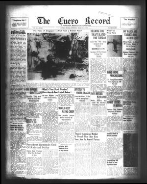 The Cuero Record (Cuero, Tex.), Vol. 48, No. 62, Ed. 1 Monday, March 16, 1942