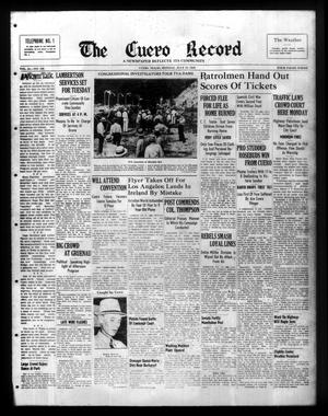 The Cuero Record (Cuero, Tex.), Vol. 44, No. 168, Ed. 1 Monday, July 18, 1938