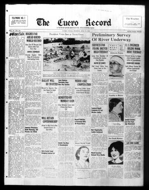 The Cuero Record (Cuero, Tex.), Vol. 44, No. 163, Ed. 1 Tuesday, July 12, 1938