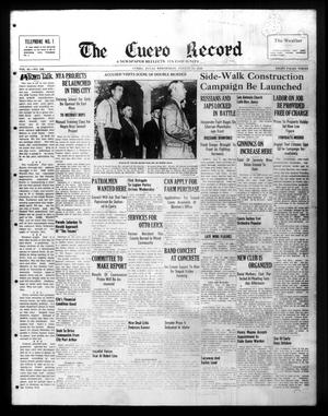The Cuero Record (Cuero, Tex.), Vol. 44, No. 189, Ed. 1 Wednesday, August 10, 1938