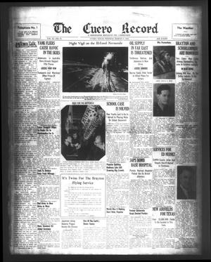 The Cuero Record (Cuero, Tex.), Vol. 48, No. 75, Ed. 1 Tuesday, March 31, 1942