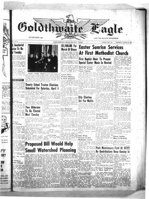 Primary view of object titled 'The Goldthwaite Eagle (Goldthwaite, Tex.), Vol. 66, No. 40, Ed. 1 Thursday, March 30, 1961'.