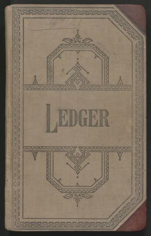 Primary view of object titled '[Cattle Records Ledger: August 1907-May 1908]'.