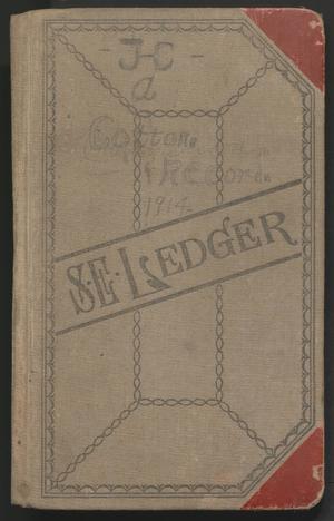 [Cotton S.E. Ledger: July 1914-October 1914]
