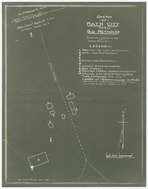 Sketch of Rath City or Old Reynolds