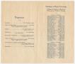 Thumbnail image of item number 2 in: '[Pamphlet: Commencement Exercises of Baylor University. Colleges of Medicine, Dentistry, Pharmacy, and School of Nursing]'.
