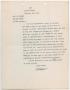 Primary view of [Letter from R. D. Bumpass to Honorable W. J. Bryan, February 24, 1944]