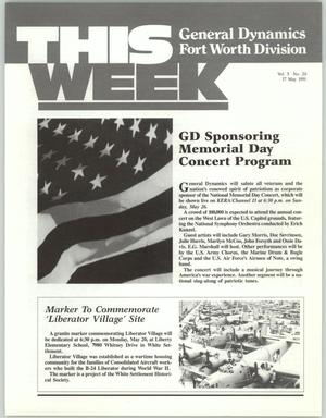 GDFW This Week, Volume 5, Number 20, May 17, 1991