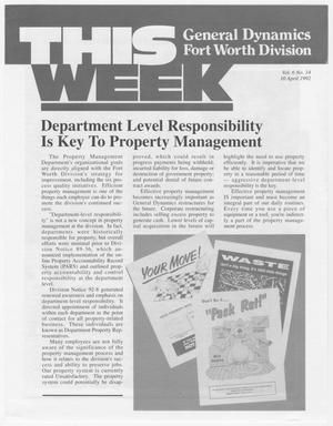 GDFW This Week, Volume 6, Number 14, April 10, 1992