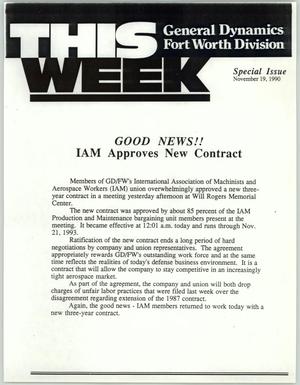 GDFW This Week, Special Issue, November 19, 1990