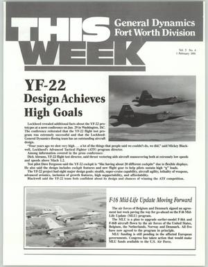 GDFW This Week, Volume 5, Number 4, February 1, 1991