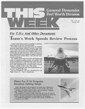 GDFW This Week, Volume 5, Number 28, July 26, 1991