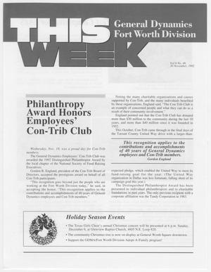 GDFW This Week, Volume 6, Number 46, November 30, 1992