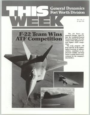 GDFW This Week, Volume 5, Number 17, April 26, 1991
