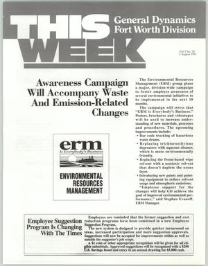 GDFW This Week, Volume 5, Number 29, August 2, 1991