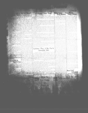 Primary view of object titled 'The Rocksprings Record and Edwards County Leader (Rocksprings, Tex.), Vol. 17, No. 4, Ed. 1 Friday, December 28, 1934'.