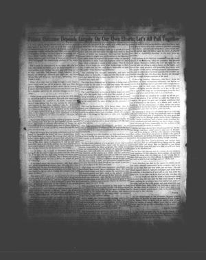 Primary view of object titled 'The Rocksprings Record and Edwards County Leader (Rocksprings, Tex.), Vol. 16, No. 4, Ed. 1 Friday, December 29, 1933'.