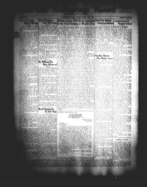 Primary view of object titled 'The Rocksprings Record and Edwards County Leader (Rocksprings, Tex.), Vol. 16, No. 19, Ed. 1 Friday, April 13, 1934'.